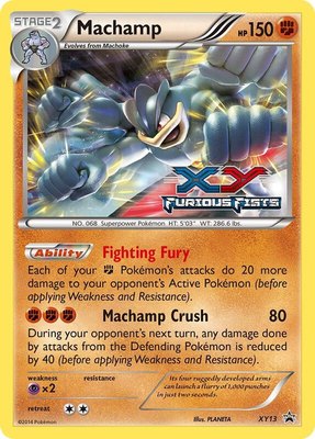 Machamp (Prerelease), XY Promos