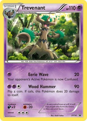 Trevenant, XY Promos