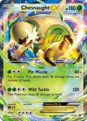 Chesnaught EX, XY Promos