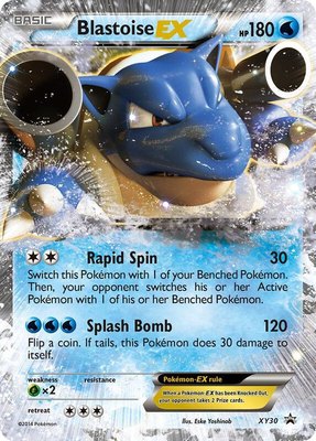 Blastoise EX, XY Promos