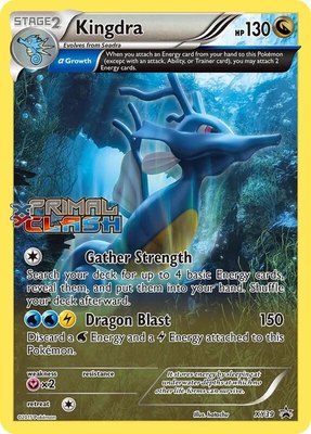 Kingdra (Prerelease), XY Promos
