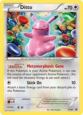Ditto, XY Promos