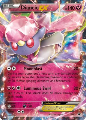 Diancie EX, XY Promos