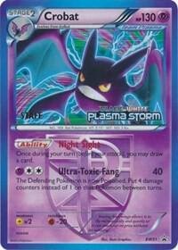 Crobat (Team Plasma) (Prerelease) [Staff], Black and White Promos