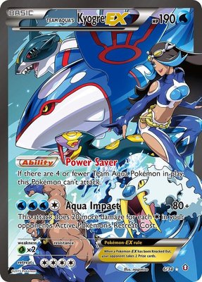 Team Aqua's Kyogre EX, Double Crisis