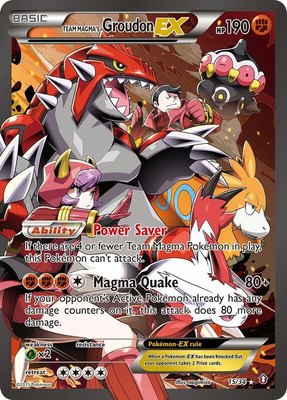 Team Magma's Groudon EX, Double Crisis