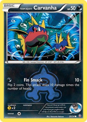 Team Aqua's Carvanha, Double Crisis