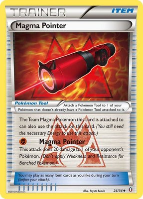 Magma Pointer, Double Crisis