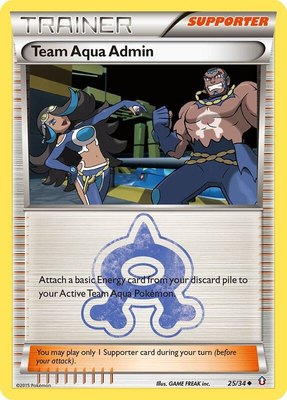 Team Aqua Admin, Double Crisis