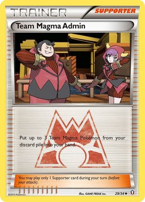 Team Magma Admin, Double Crisis