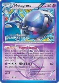 Metagross (Team Plasma) (Prerelease) [Staff], Black and White Promos