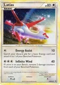 Latias (Cracked Ice Holo), HGSS Promos
