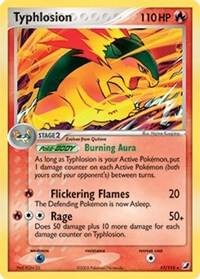 Typhlosion (EX Unseen Forces), Deck Exclusives