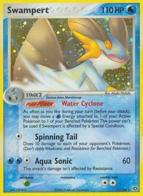 Swampert, EX Emerald