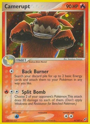 Camerupt, EX Deoxys
