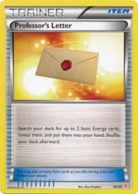 Professor's Letter (Sylveon), XY Trainer Kit: Sylveon & Noivern