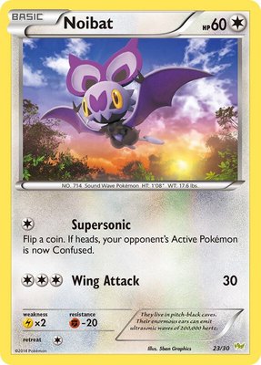 Noibat (#23), XY Trainer Kit: Sylveon & Noivern