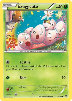 Exeggcute, XY - Roaring Skies