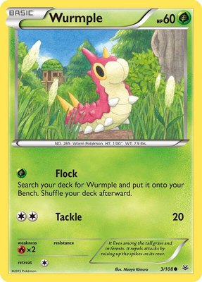 Wurmple, XY - Roaring Skies