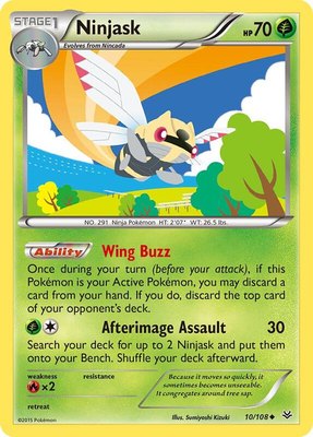 Ninjask, XY - Roaring Skies