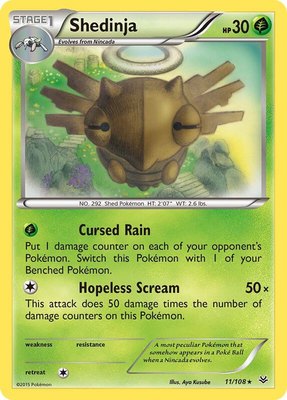 Shedinja, XY - Roaring Skies