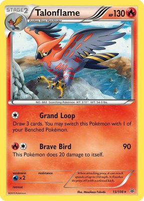Talonflame, XY - Roaring Skies