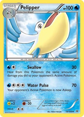 Pelipper, XY - Roaring Skies