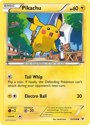Pikachu, XY - Roaring Skies