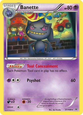 Banette (31), XY - Roaring Skies