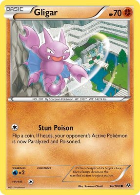 Gligar, XY - Roaring Skies