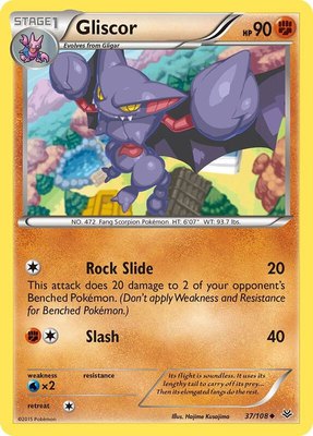 Gliscor, XY - Roaring Skies