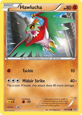 Hawlucha, XY - Roaring Skies