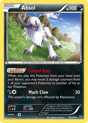 Absol, XY - Roaring Skies