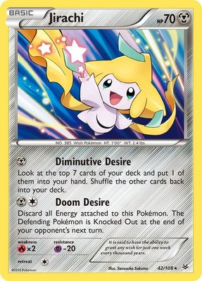 Jirachi, XY - Roaring Skies