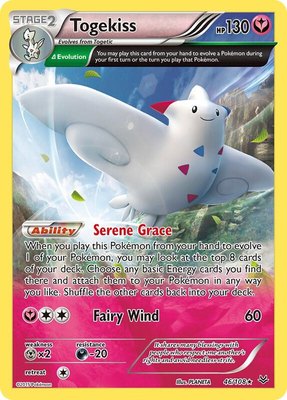 Togekiss (46 Delta), XY - Roaring Skies