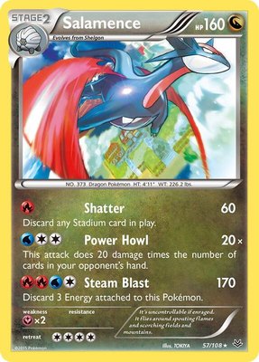Salamence, XY - Roaring Skies