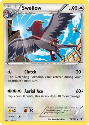 Swellow (71), XY - Roaring Skies