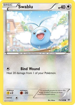 Swablu, XY - Roaring Skies