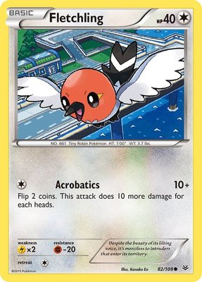 Fletchling, XY - Roaring Skies