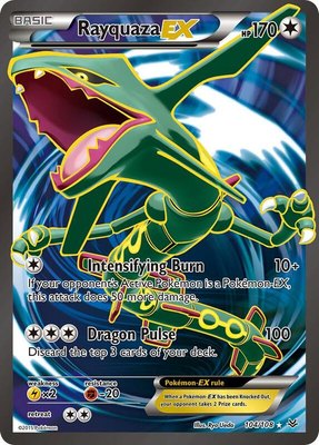 Rayquaza EX (104 Full Art), XY - Roaring Skies