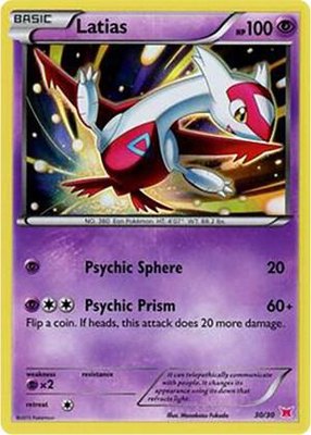 Latias (#30 Holo), XY Trainer Kit: Latias & Latios