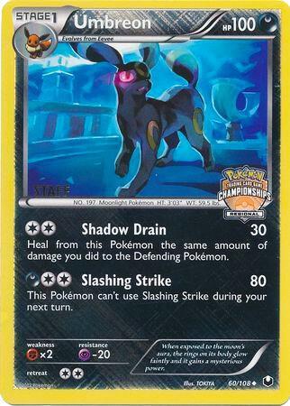 Umbreon [Regional Staff], Dark Explorers
