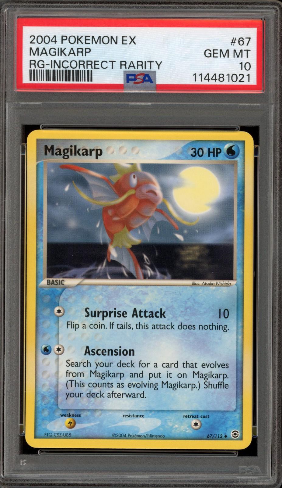 Magikarp [Incorrect Rarity], EX FireRed & LeafGreen