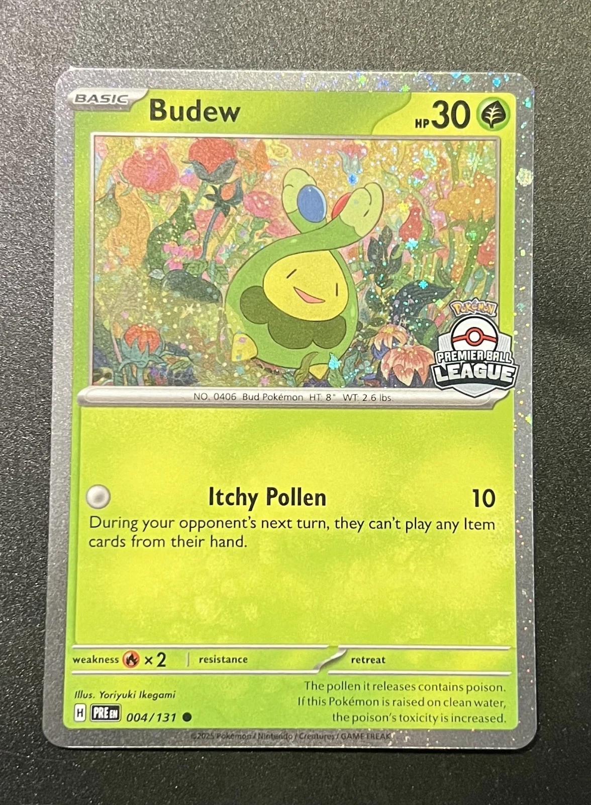 Budew [Premier Ball League], Prismatic Evolutions