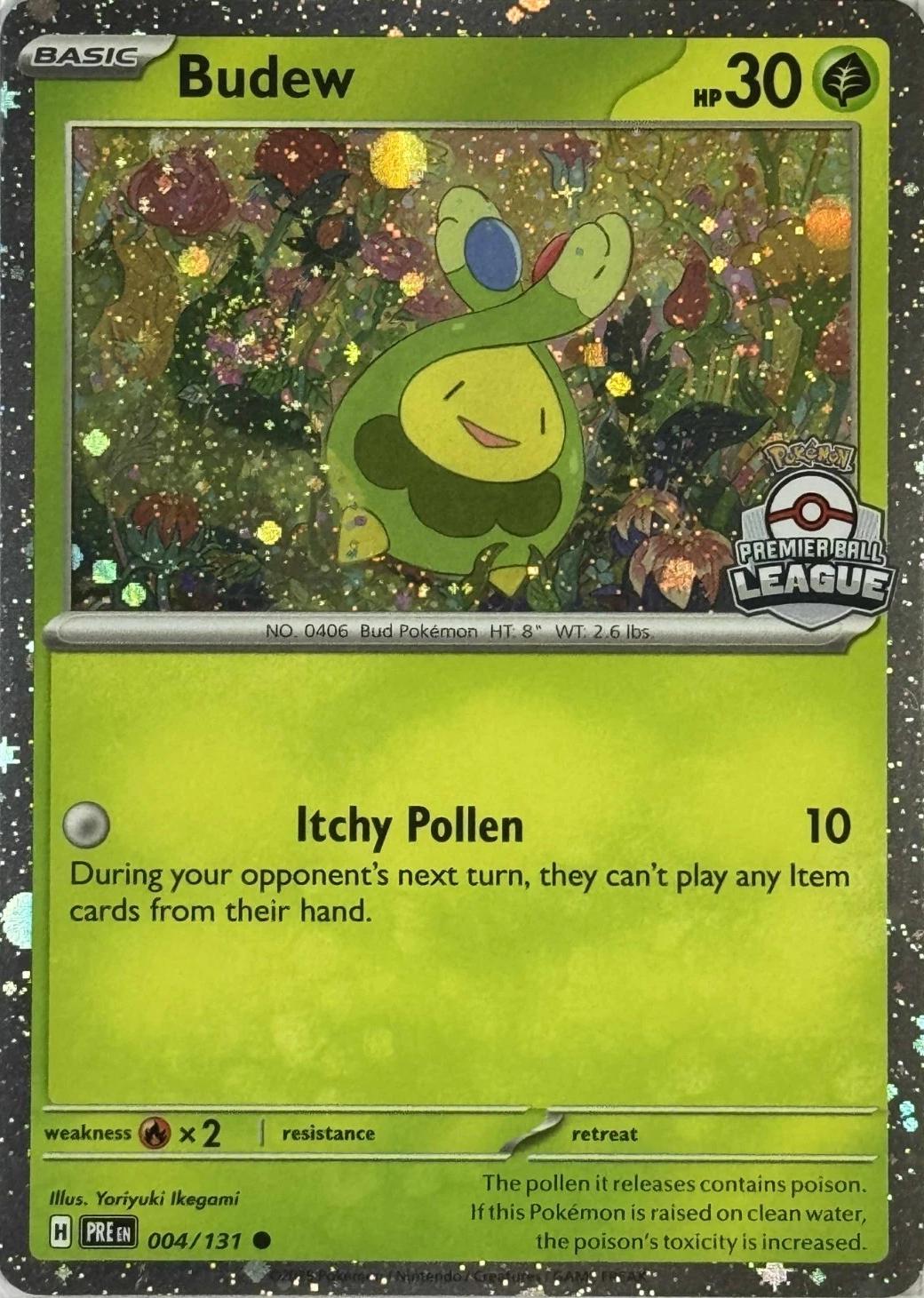 Budew [Premier Ball League Judge], Prismatic Evolutions