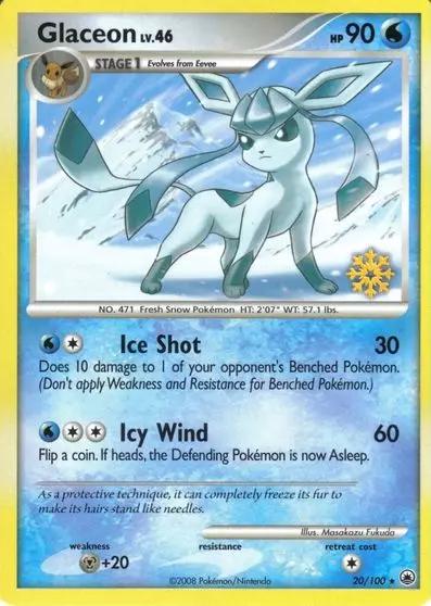 Glaceon [Snowflake Stamp], Majestic Dawn