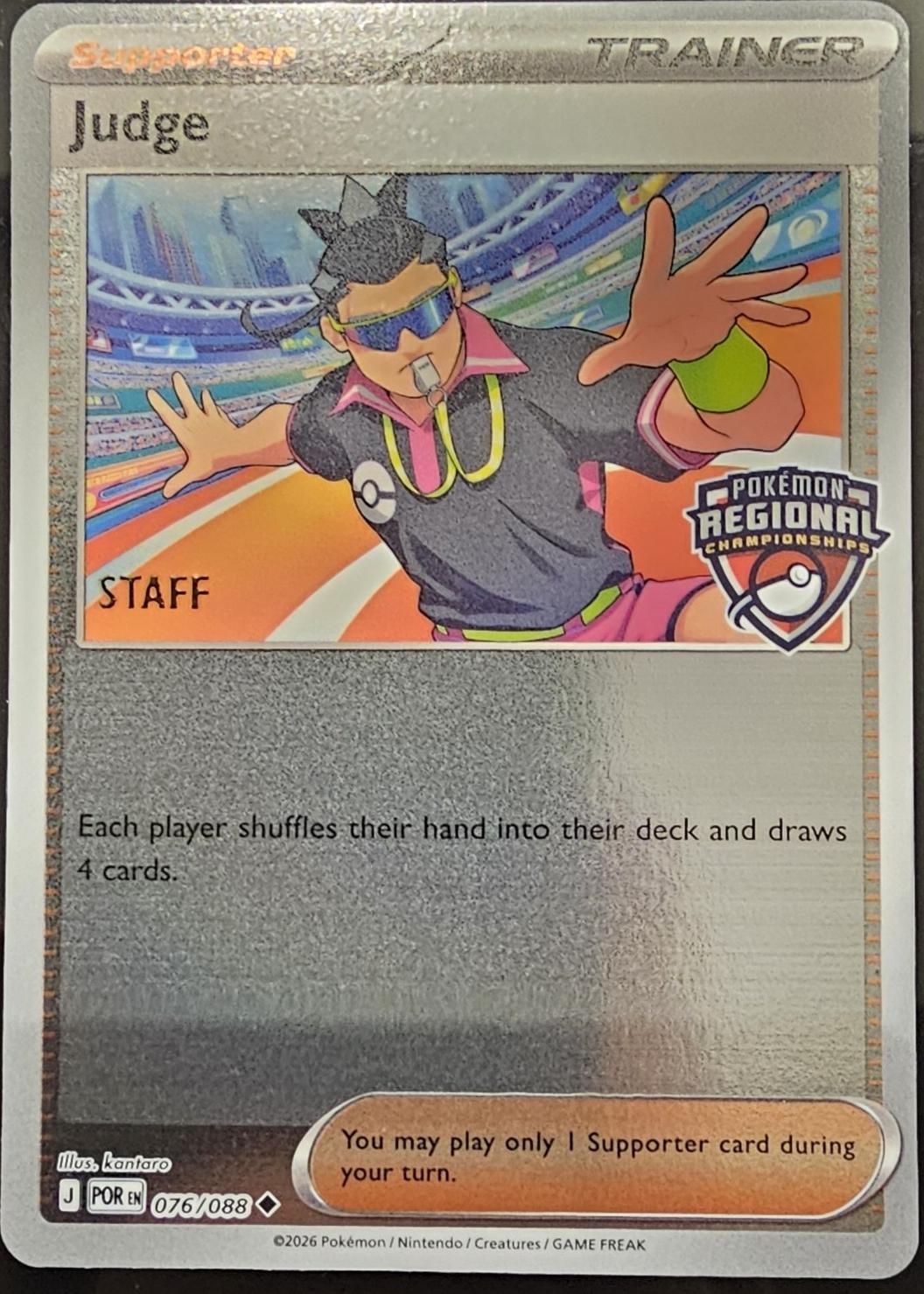 Judge [Regional Staff], Perfect Order