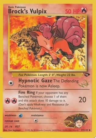 Brock's Vulpix [W Stamp], Gym Challenge