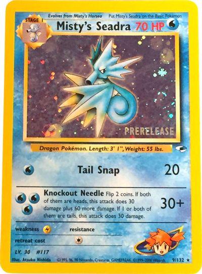 Misty's Seadra [Pre-Release], Gym Heroes