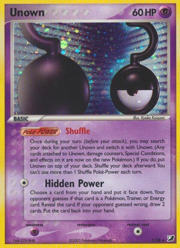 Unown [Question Mark], EX Unseen Forces